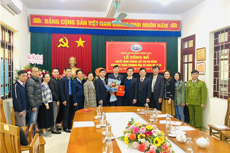 Quận Ủy Hải An : Công Bố Quyết Định Thành Lập Chi Bộ Công Ty TNHH Thương Mại và Dịch Vụ Lê Xi