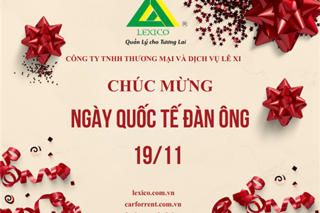 🎉 CHÚC MỪNG NGÀY QUỐC TẾ ĐÀN ÔNG 19/11 🎉